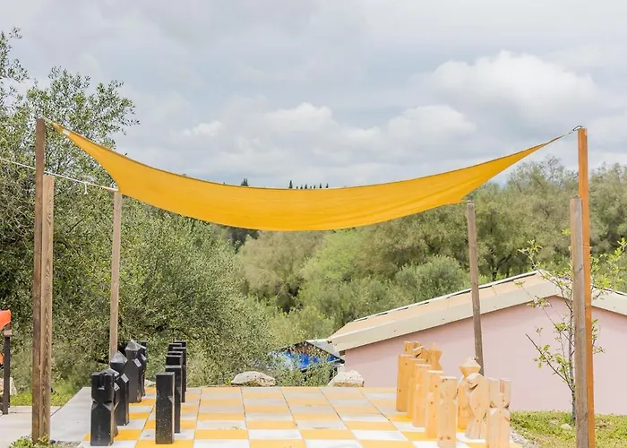Vakantiehuis Matthaeus Am Corfutrail, Ferienoase Im Olivenhain 3 Km Zum Giannádes