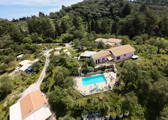 Matthaeus Am Corfutrail, Ferienoase Im Olivenhain 3 Km Zum Tatil Evi Giannádes